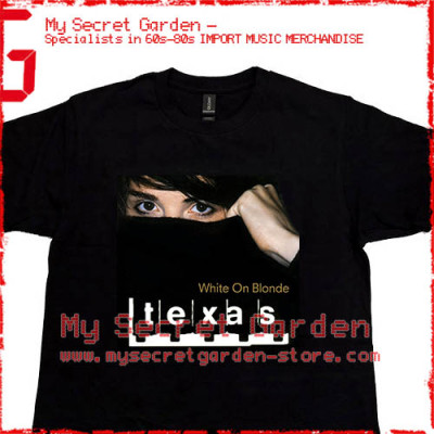 Texas - White On Blonde T Shirt 